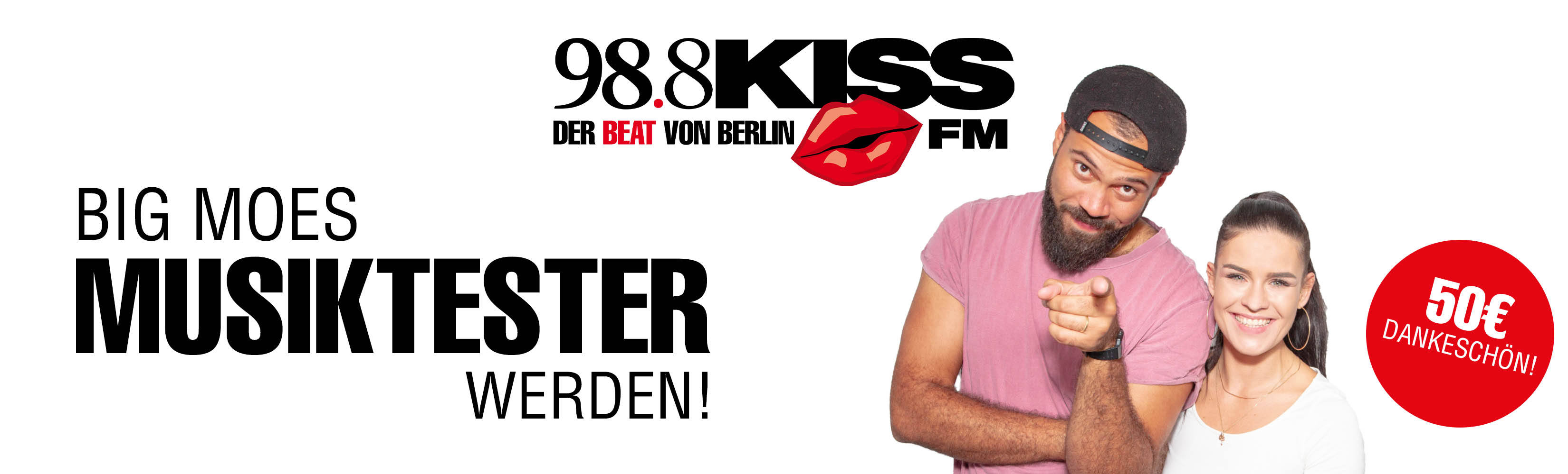 98.8 KISS FM Musikumfrage